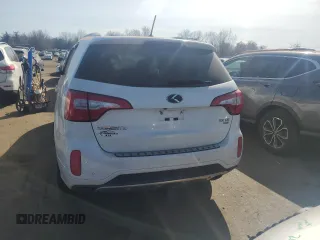 2014 Kia Sorento SX with VIN 5XYKWDA71EG465298, listed as a Copart auction lot 48633095 with 169,257 mi miles and Non Repairable. Bid and sale history available at carsss.com. Image 6.