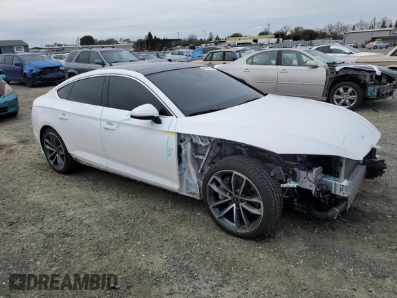 2023 Audi A5 Sportback S line Premium z VIN WAUDACF57PA040676, wystawiony jako Copart lot #47585115 z przebiegiem 35 424 mil mil oraz Szkoda całkowita • Salvage title. Historia ofert i sprzedaży dostępna na DreamBid. Obrazek 4.