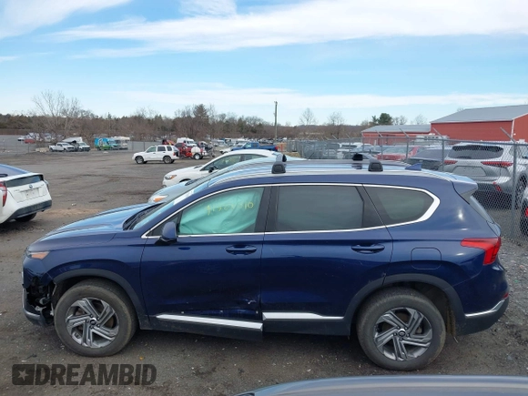 2022 Hyundai Santa Fe SEL with VIN 5NMS2DAJ8NH443618, listed as a IAAI auction lot 41728010 with 77,066 mi miles. Bid and sale history available at carsss.com. Image 14.