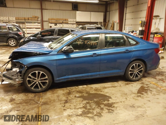 2023 Volkswagen Jetta Sport with VIN 3VWBM7BU4PM010718, listed as a IAAI auction lot 41582445 with 45,382 mi miles and . Bid and sale history available at DreamBid. Image 14.