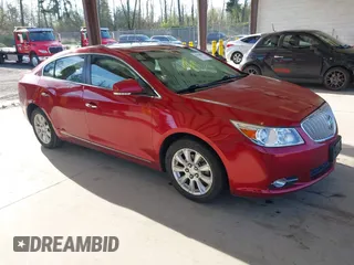 2012 Buick LaCrosse Premium 1 with VIN 1G4GD5ER6CF347708, listed as a IAAI auction lot 42030877 with 92,965 mi miles. Bid and sale history available at carsss.com. Image 1.