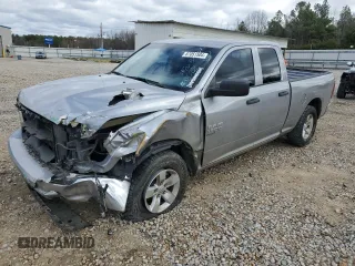2020 Ram 1500 Classic Tradesman with VIN 1C6RR6FG0LS121177, listed as a Copart auction lot 87051504 with 128,775 mi miles and Salvage Title. Bid and sale history available at carsss.com. Image 1.