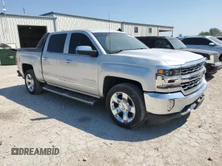 2017 Chevrolet Silverado 1500 LTZ with VIN 3GCPCSEJ5HG402865, listed as a Copart auction lot 69656594 with 121,087 mi miles and Salvage Title. Bid and sale history available at DreamBid. Image 4.