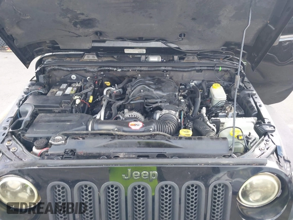 2014 Jeep Wrangler Unlimited Rubicon with VIN 1C4BJWFG0EL116026, listed as a IAAI auction lot 41729074 with 154,597 mi miles. Bid and sale history available at carsss.com. Image 10.