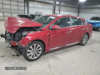 2017 Hyundai Sonata Sport with VIN 5NPE34AF1HH592207, listed as a Copart auction lot 50176145 with Not Provided miles and Salvage Title. Bid and sale history available at DreamBid. Image 1.