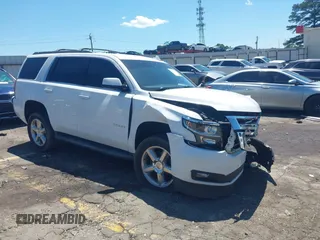 2015 Chevrolet Tahoe LT with VIN 1GNSCBKC4FR648715, listed as a IAAI auction lot 42267719 with Not provided miles and . Bid and sale history available at DreamBid. Image 1.