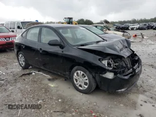 2010 Hyundai Elantra GLS with VIN KMHDU4AD6AU930974, listed as a Copart auction lot 73050024 with 76,430 mi miles and Salvage title. Bid and sale history available at DreamBid. Image 4.