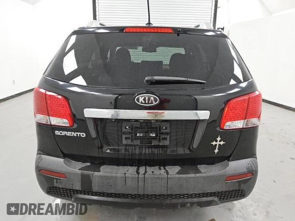 2012 Kia Sorento LX with VIN 5XYKT3A67CG228872, listed as a Copart auction lot 46606225 with 109,989 mi miles and Clean Title. Bid and sale history available at DreamBid. Image 6.