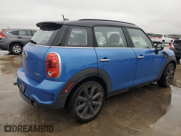 2013 MINI Countryman S с VIN WMWZC3C57DWM28249, выставлен на аукционе Copart как лот 44914455 с пробегом 114 318 миль миль и Чистый • Clean title. История ставок и продаж доступна на DreamBid. Изображение 3.