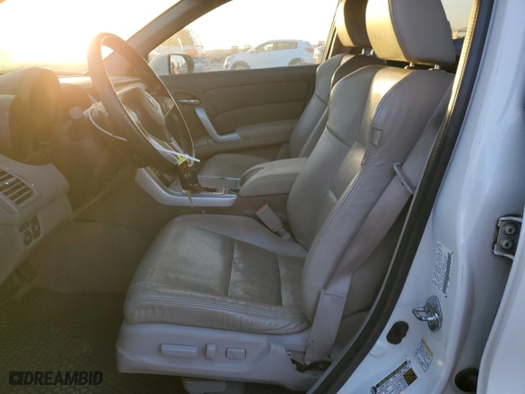 2009 Acura RDX Tech Pkg with VIN 5J8TB185X9A000383, listed as a Copart auction lot 87533825 with 210,264 mi miles and Clean Title. Bid and sale history available at carsss.com. Image 7.