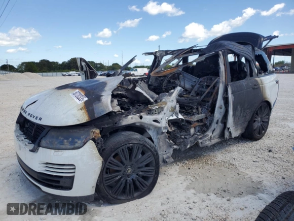 2020 Land Rover Range Rover HSE with VIN SALGS2RU4LA594030, listed as a Copart auction lot 50720335 with Not provided miles and Non repairable. Bid and sale history available at DreamBid. Image 1.