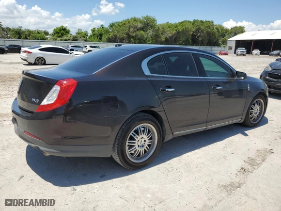 2013 Lincoln MKS with VIN 1LNHL9DK0DG615859, listed as a Copart auction lot 66994754 with 105,133 mi miles and Salvage Title. Bid and sale history available at carsss.com. Image 3.