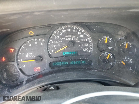 2004 Chevrolet Suburban LT with VIN 1GNEC16ZX4J237711, listed as a Copart auction lot 48669395 with 256,433 mi miles and Salvage Title. Bid and sale history available at carsss.com. Image 9.