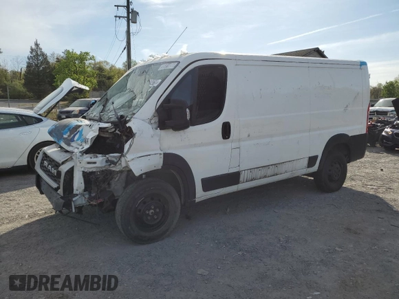 2019 Ram ProMaster Cargo with VIN 3C6TRVAG2KE525347, listed as a Copart auction lot 54296765 with Not Provided miles and Salvage Title. Bid and sale history available at carsss.com. Image 1.