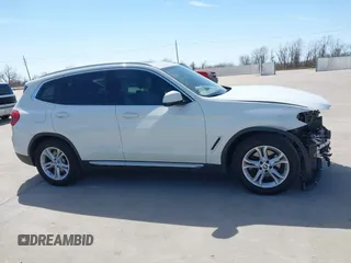 2020 BMW X3 sDrive30i with VIN 5UXTY3C00LLU71540, listed as a IAAI auction lot 41718918 with 91,501 mi miles. Bid and sale history available at carsss.com. Image 13.