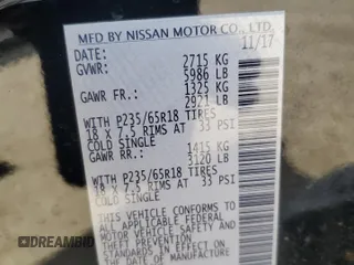 2018 Infiniti QX60 with VIN 5N1DL0MN7JC511067, listed as a Copart auction lot 52675264 with Not Provided miles and Non Repairable. Bid and sale history available at carsss.com. Image 15.