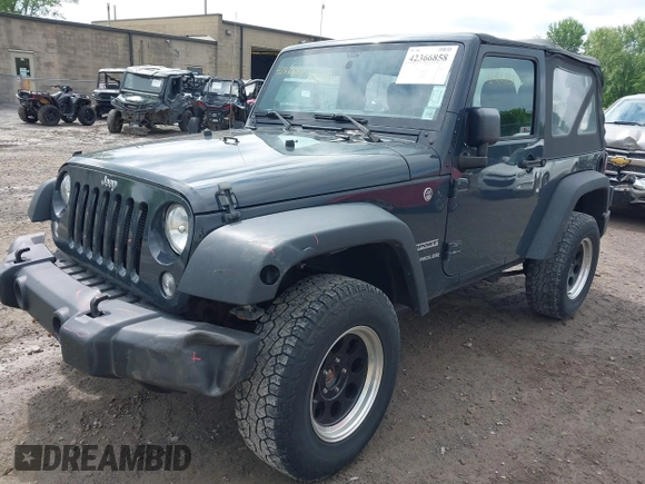 2017 Jeep Wrangler Sport z VIN 1C4AJWAG0HL754381, wystawiony jako IAAI lot #42366858 z przebiegiem 35 760 mil mil oraz . Historia ofert i sprzedaży dostępna na DreamBid. Obrazek 17.