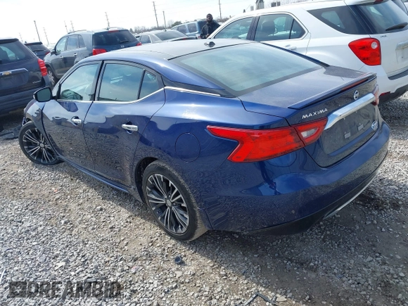 2017 Nissan Maxima SR with VIN 1N4AA6APXHC437102, listed as a IAAI auction lot 41853214 with 98,240 mi miles and . Bid and sale history available at DreamBid. Image 3.