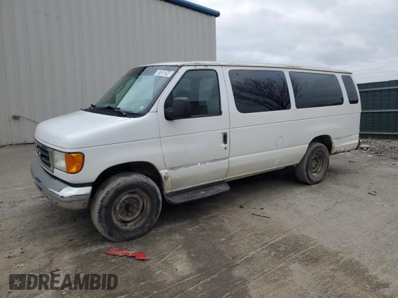2004 Ford Econoline Passenger XL with VIN 1FDSS31L64HB18943, listed as a Copart auction lot 87038244 with 146,382 mi miles and Clean Title. Bid and sale history available at carsss.com. Image 1.