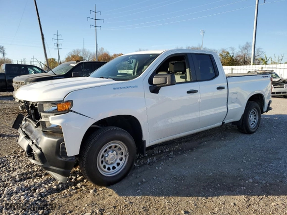 2021 Chevrolet Silverado 1500 Work Truck with VIN 1GCRYAEH3MZ113656, listed as a Copart auction lot 77392064 with 23,926 mi miles and Salvage Title. Bid and sale history available at carsss.com. Image 1.