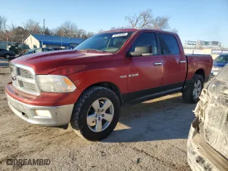 2010 Dodge Ram 1500 SLT with VIN 1D7RV1CT4AS114437, listed as a Copart auction lot 42445995 with 229,536 mi miles and Salvage Title. Bid and sale history available at carsss.com. Image 1.