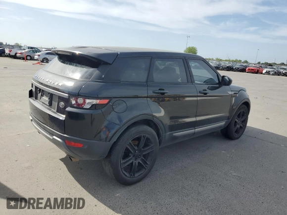 2015 Land Rover Range Rover Evoque Pure Plus with VIN SALVP2BG6FH059709, listed as a Copart auction lot 53585505 with 166,098 mi miles and Clean Title. Bid and sale history available at carsss.com. Image 3.