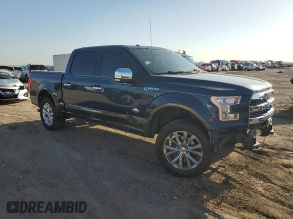 2015 Ford F-150 XLT with VIN 1FTEW1EF7FFB94622, listed as a Copart auction lot 52749915 with 95,436 mi miles and Salvage title. Bid and sale history available at DreamBid. Image 4.