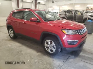 2018 Jeep Compass Latitude with VIN 3C4NJDBBXJT282516, listed as a Copart auction lot 52173835 with 101,761 mi miles and Salvage Title. Bid and sale history available at DreamBid. Image 4.