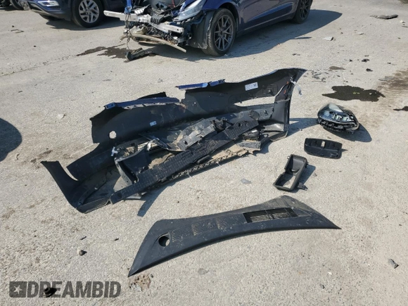 2023 Tesla Model 3 with VIN 5YJ3E1EA3PF436083, listed as a Copart auction lot 58864425 with 41,831 mi miles and Salvage title. Bid and sale history available at DreamBid. Image 12.