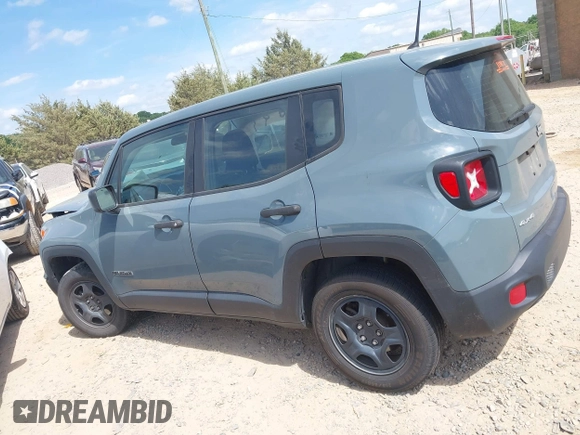2018 Jeep Renegade Sport with VIN ZACCJBAB1JPJ57230, listed as a IAAI auction lot 42083023 with 87,355 mi miles and . Bid and sale history available at DreamBid. Image 14.