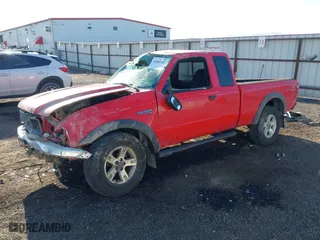 2003 Ford Ranger XL Fleet with VIN 1FTZR45E33PA22384, listed as a IAAI auction lot 42047433 with 195,822 mi miles. Bid and sale history available at carsss.com. Image 18.