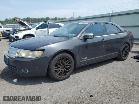 2007 Lincoln MKZ with VIN 3LNHM26T17R639966, listed as a Copart auction lot 59353455 with 126,357 mi miles and Salvage title. Bid and sale history available at DreamBid. Image 1.