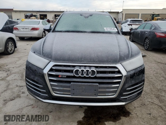 2018 Audi SQ5 Premium Plus with VIN WA1A4AFY6J2223865, listed as a Copart auction lot 43139545 with 123,936 mi miles and Clean Title. Bid and sale history available at DreamBid. Image 5.
