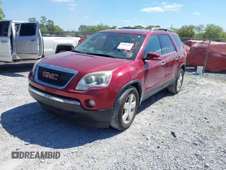 2007 GMC Acadia SLT with VIN 1GKEV33747J141745, listed as a IAAI auction lot 42035105 with 244,134 mi miles. Bid and sale history available at carsss.com. Image 2.