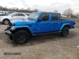 2023 Jeep Gladiator Freedom с VIN 1C6HJTAG3PL579160, выставлен на аукционе Copart как лот 46909635 с пробегом 10 081 миль миль и Списание • Salvage title. История ставок и продаж доступна на DreamBid. Изображение 1.