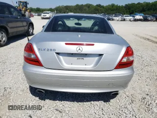 2007 Mercedes-Benz SLK 280 with VIN WDBWK54F47F158590, listed as a Copart auction lot 57837415 with 128,259 mi miles and Salvage title. Bid and sale history available at DreamBid. Image 6.