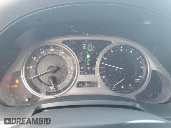 2006 Lexus IS 250 with VIN JTHCK262065003793, listed as a Copart auction lot 50196065 with 302,254 mi miles and Salvage Title. Bid and sale history available at DreamBid. Image 9.