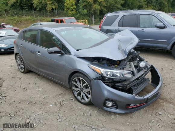 2018 Kia Forte5 SX with VIN 3KPFN5A3XJE243051, listed as a Copart auction lot 72027684 with 89,157 mi miles and Salvage Title. Bid and sale history available at carsss.com. Image 4.