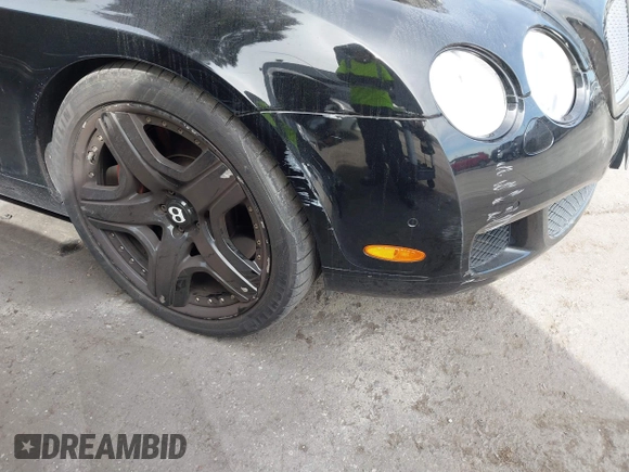2007 Bentley Continental GT with VIN SCBDR33W67C046257, listed as a IAAI auction lot 41661440 with 54,229 mi miles and . Bid and sale history available at DreamBid. Image 6.