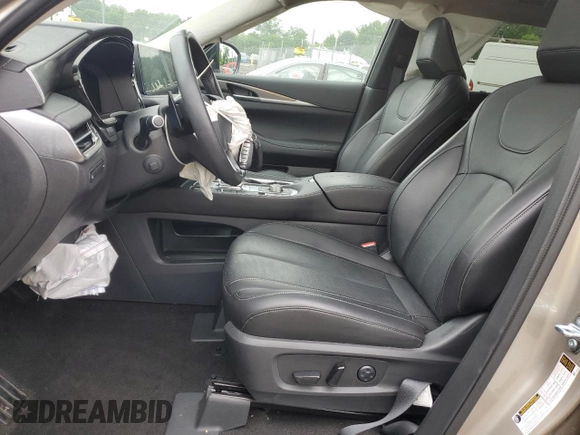 2024 Infiniti QX60 Luxe z VIN 5N1DL1FS0RC357497, wystawiony jako Copart lot #60990535 z przebiegiem 6 351 mil mil oraz Szkoda całkowita • Salvage title. Historia ofert i sprzedaży dostępna na DreamBid. Obrazek 7.