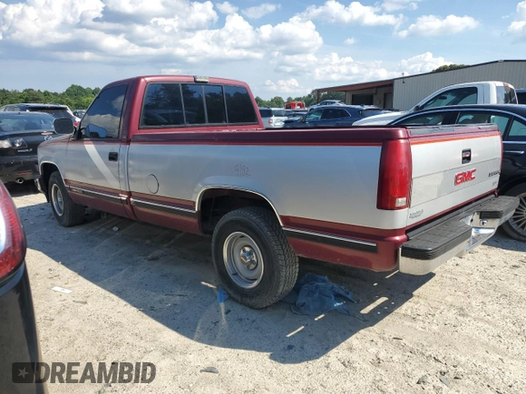 1989 GMC Sierra 1500 with VIN 1GTDC14H6KE537928, listed as a Copart auction lot 58233914 with 90,754 mi miles and Salvage Title. Bid and sale history available at DreamBid. Image 2.