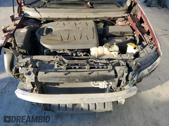 2019 Jeep Cherokee Limited with VIN 1C4PJLDX3KD373579, listed as a Copart auction lot 86581454 with 44,382 mi miles and Salvage title. Bid and sale history available at DreamBid. Image 12.