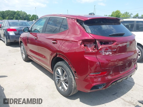 2023 Buick Encore GX Select with VIN KL4MMDS26PB097855, listed as a IAAI auction lot 42443755 with 11,422 mi miles and . Bid and sale history available at DreamBid. Image 3.