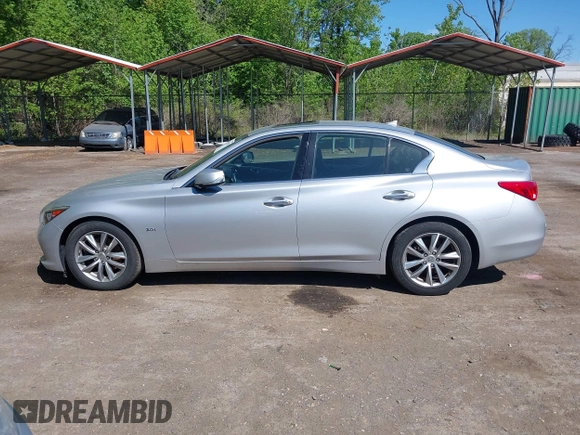 2017 Infiniti Q50 Premium z VIN JN1EV7AP9HM734834, wystawiony jako IAAI lot #42132893 z przebiegiem 148 995 mil mil oraz . Historia ofert i sprzedaży dostępna na DreamBid. Obrazek 14.