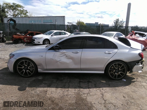 2018 Mercedes-Benz E AMG E 43 with VIN WDDZF6EB8JA486593, listed as a IAAI auction lot 40496961 with 78,160 mi miles. Bid and sale history available at carsss.com. Image 14.