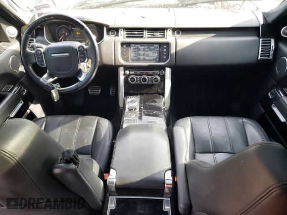 2015 Land Rover Range Rover Supercharged with VIN SALGS3TF7FA210360, listed as a Copart auction lot 53904695 with 95,460 mi miles and Clean title. Bid and sale history available at DreamBid. Image 8.