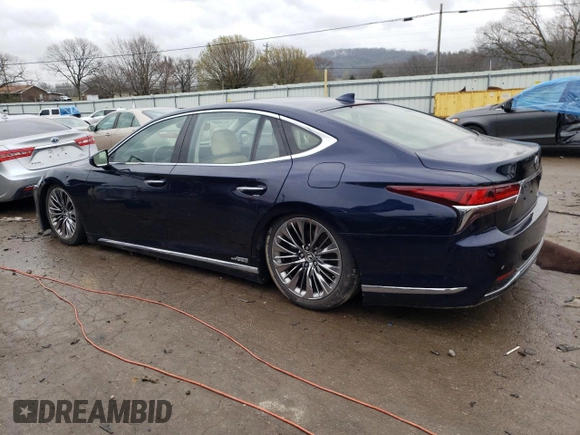 2018 Lexus LS z VIN JTHCY1FF1J5001281, wystawiony jako Copart lot #45752233 z przebiegiem 54 158 mil mil oraz . Historia ofert i sprzedaży dostępna na DreamBid. Obrazek 2.