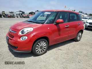 2015 FIAT 500L Easy with VIN ZFBCFABH9FZ030089, listed as a Copart auction lot 60748465 with 120,047 mi miles and Clean title. Bid and sale history available at DreamBid. Image 1.