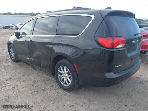 2020 Chrysler Voyager LXI with VIN 2C4RC1DG2LR262141, listed as a IAAI auction lot 41711714 with 136,011 mi miles. Bid and sale history available at carsss.com. Image 3.