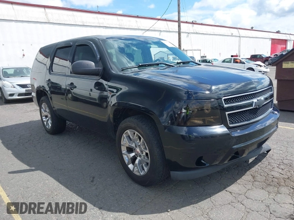 2011 Chevrolet Tahoe Commercial with VIN 1GNLC2E09BR156939, listed as a IAAI auction lot 42280594 with 181,581 mi miles and . Bid and sale history available at DreamBid. Image 1.